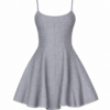 Elegant Black Midi Dress with Sleeveless V-Neck and Fitted Silhouette