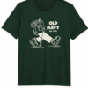 Dark Green Hiker Graphic Crewneck T-Shirt