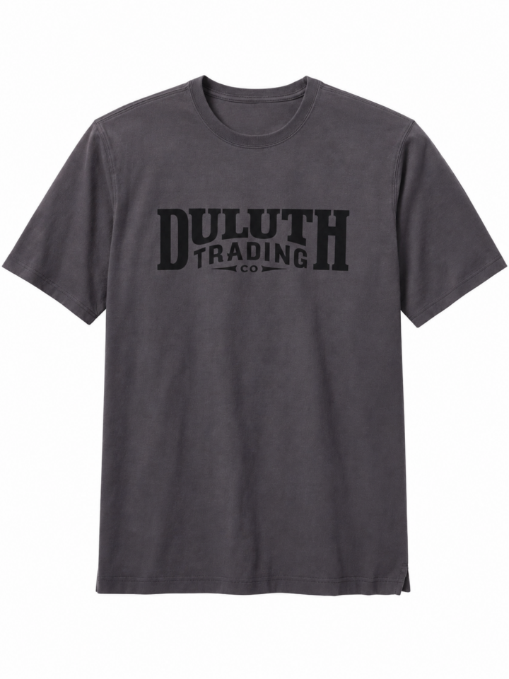 Charcoal Vintage Graphic Crewneck T-Shirt