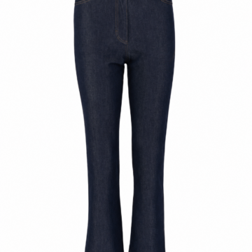 Dark Indigo High-Rise Flared Jeans